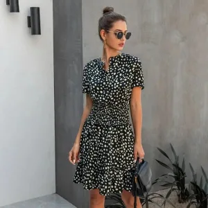 Leopard t shirt dress