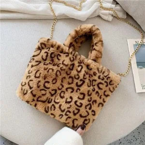 Leopard tote