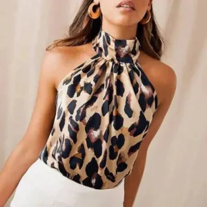 Womens leopard print top